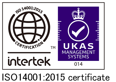 ISO14001:2015 certificate