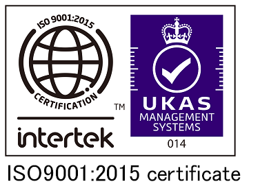 ISO9001:2015 certificate