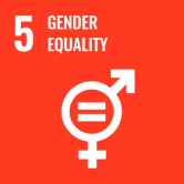 SDGs Goal 5 “Gender Equality” icon (female gender symbol)