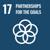 SDGs Goal 17 “Partnerships for the Goals” icon (circle and linkage symbol representing connection and cooperation)